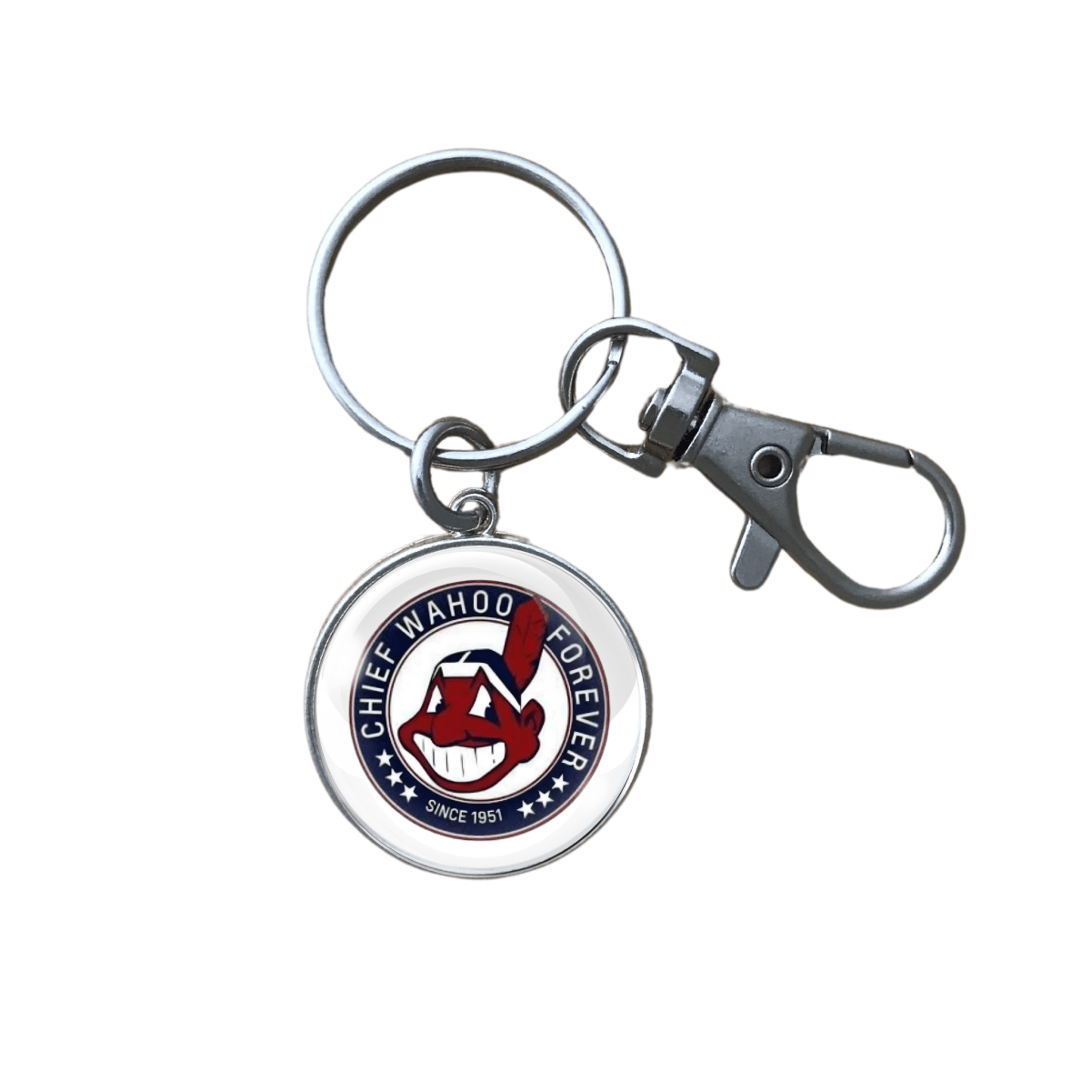 Chief Wahoo Keyrings