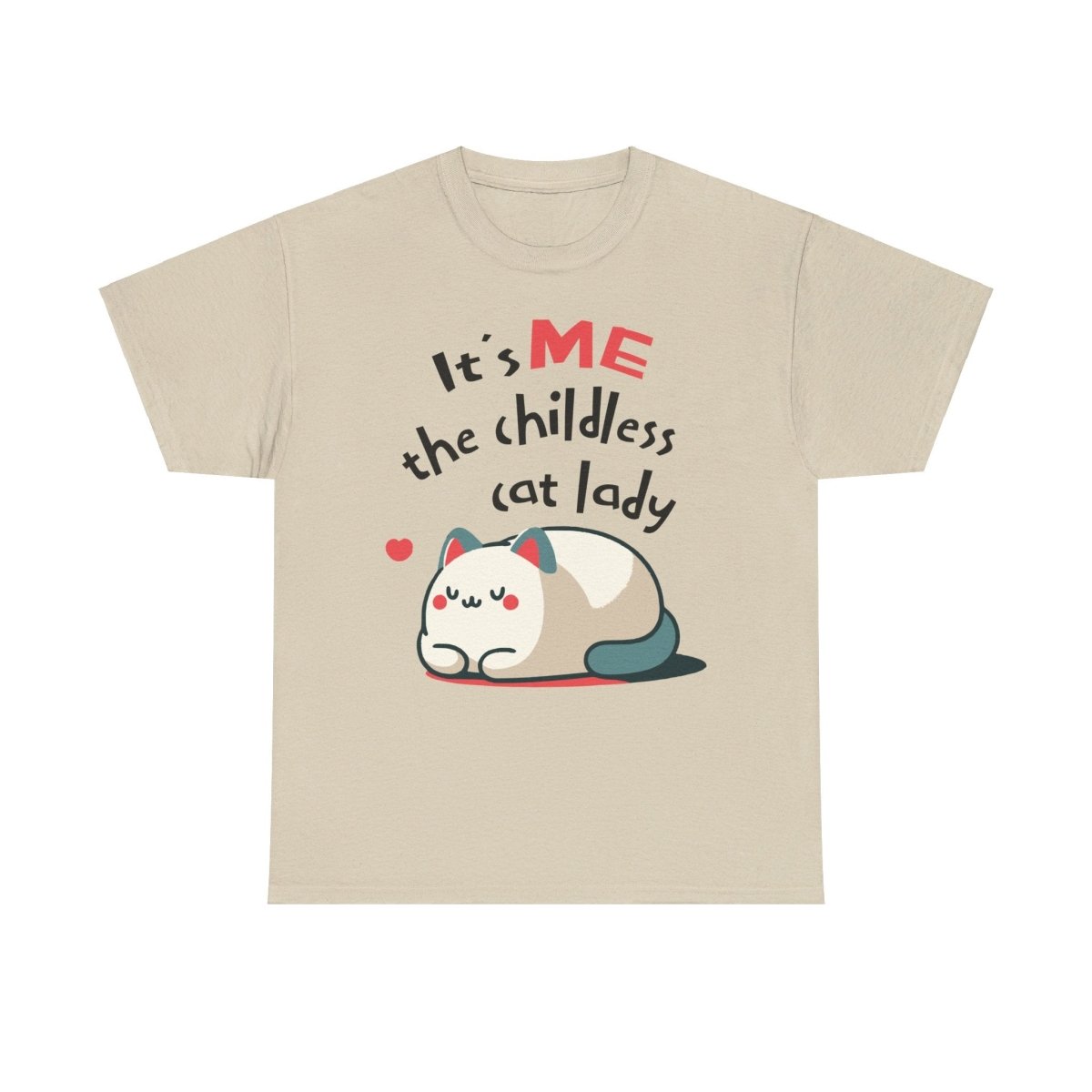 Childless Cat Lady Unisex Heavy Cotton Tee