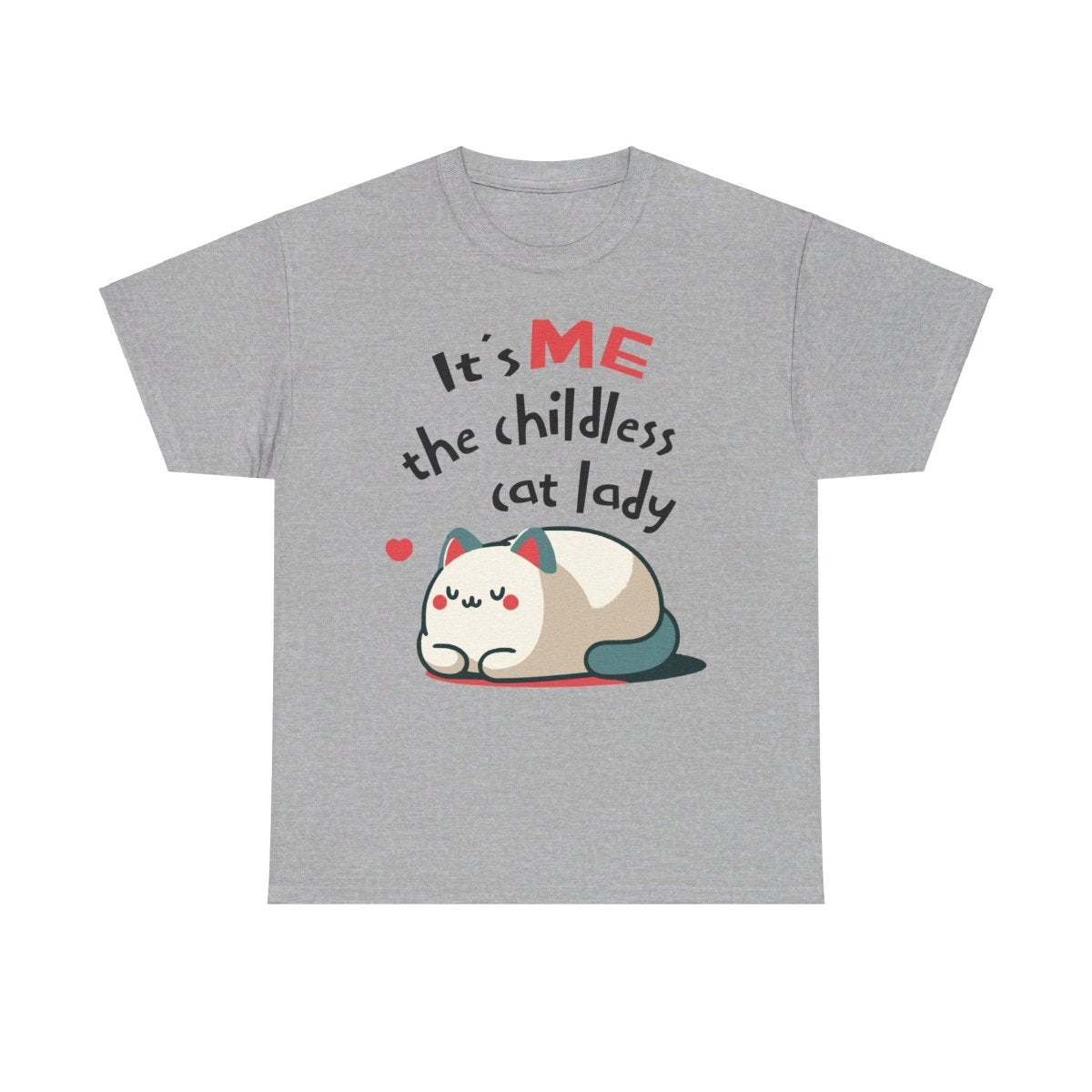 Childless Cat Lady Unisex Heavy Cotton Tee