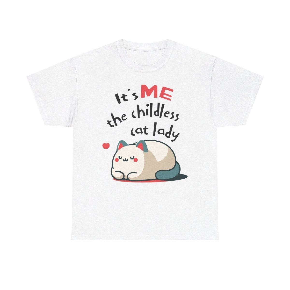 Childless Cat Lady Unisex Heavy Cotton Tee