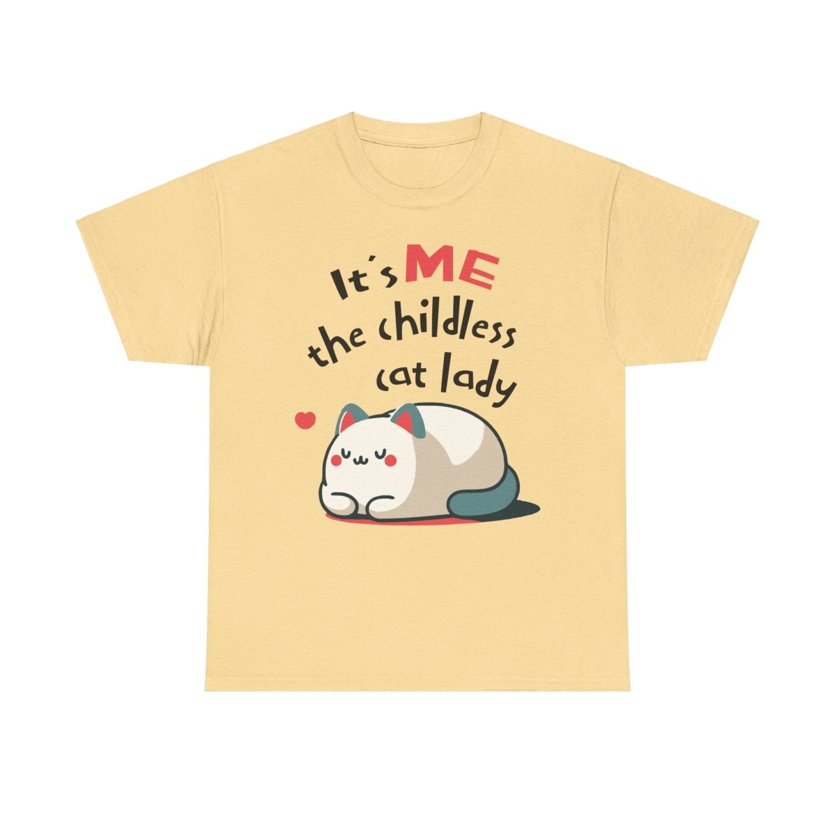 Childless Cat Lady Unisex Heavy Cotton Tee