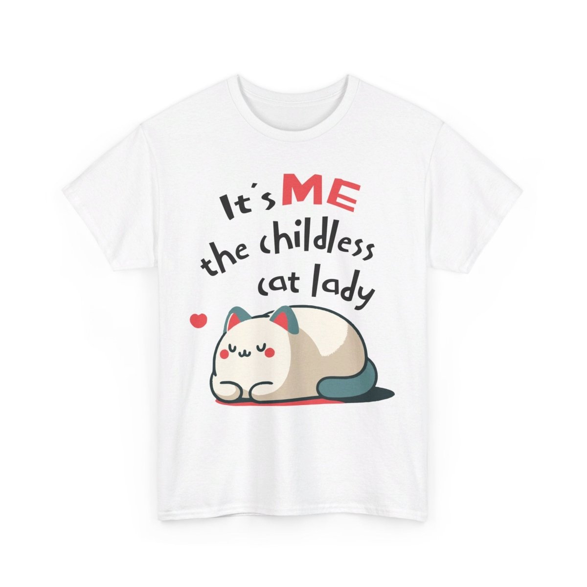 Childless Cat Lady Unisex Heavy Cotton Tee