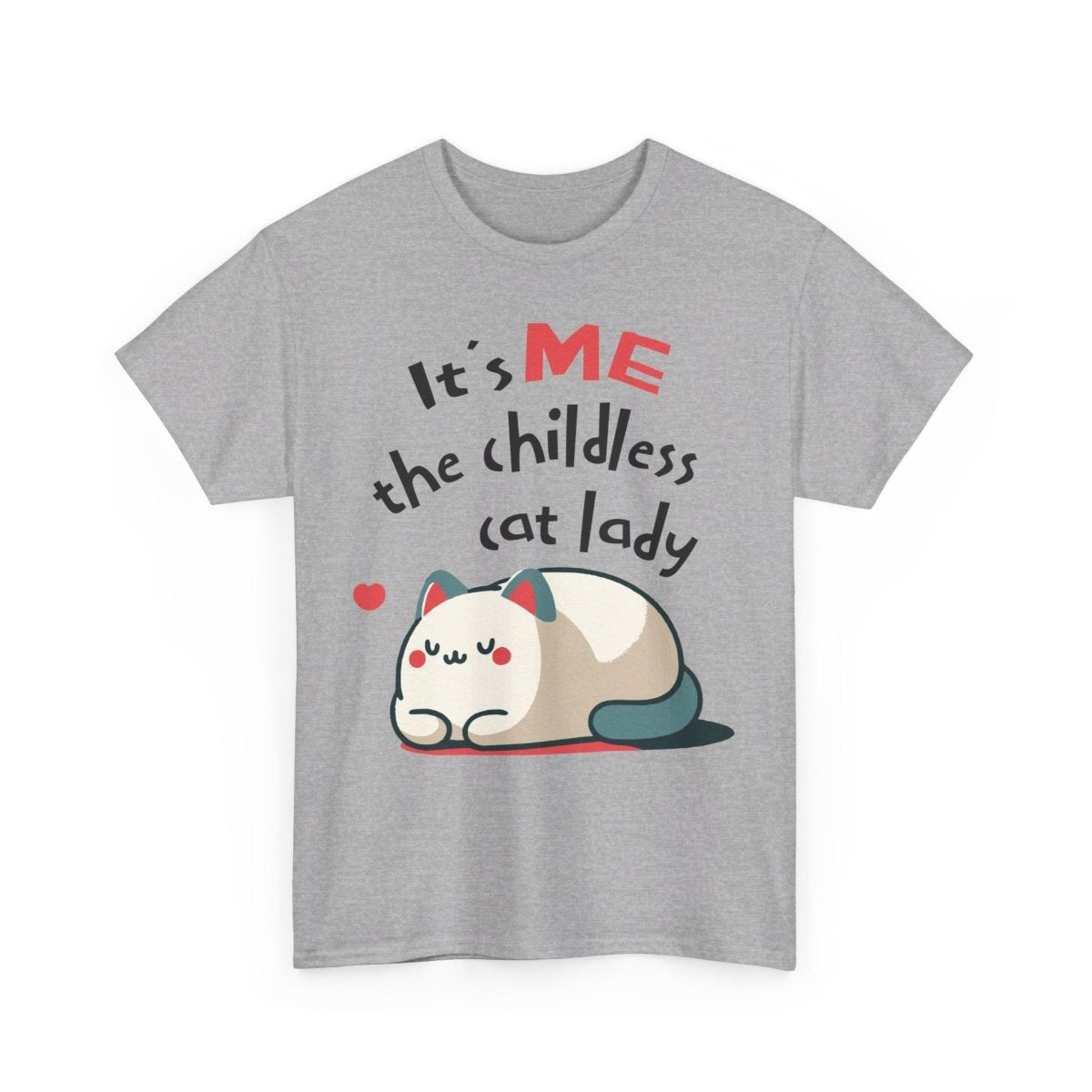 Childless Cat Lady Unisex Heavy Cotton Tee