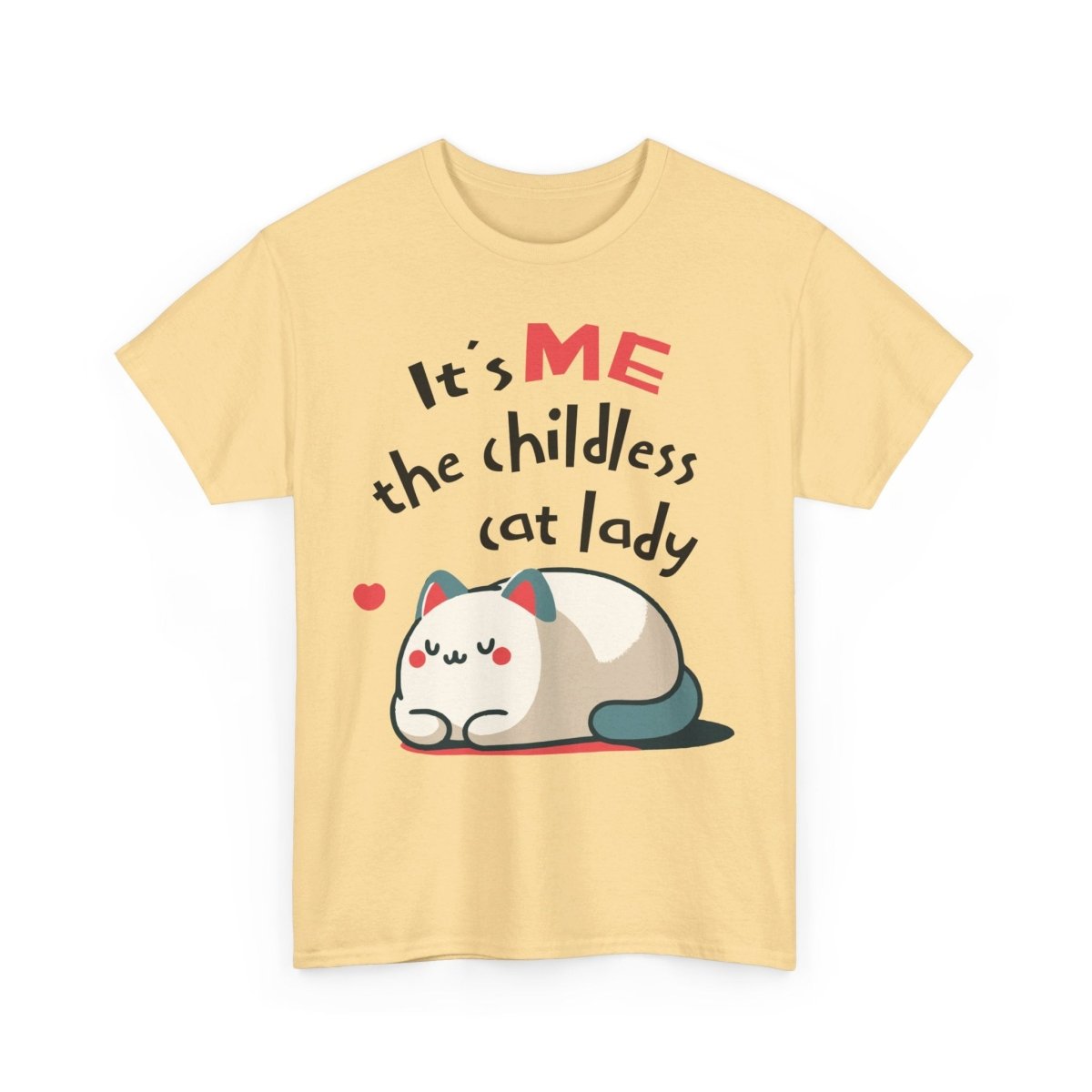 Childless Cat Lady Unisex Heavy Cotton Tee