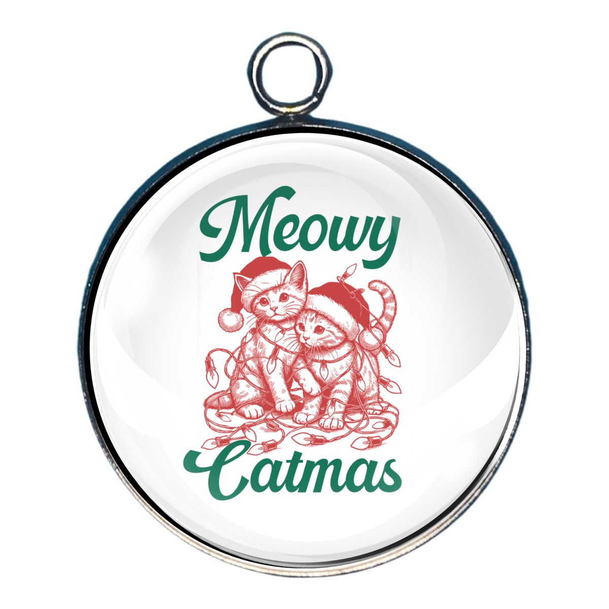 Christmas Joy Charms, Glass Cabochon Jewelry Charms