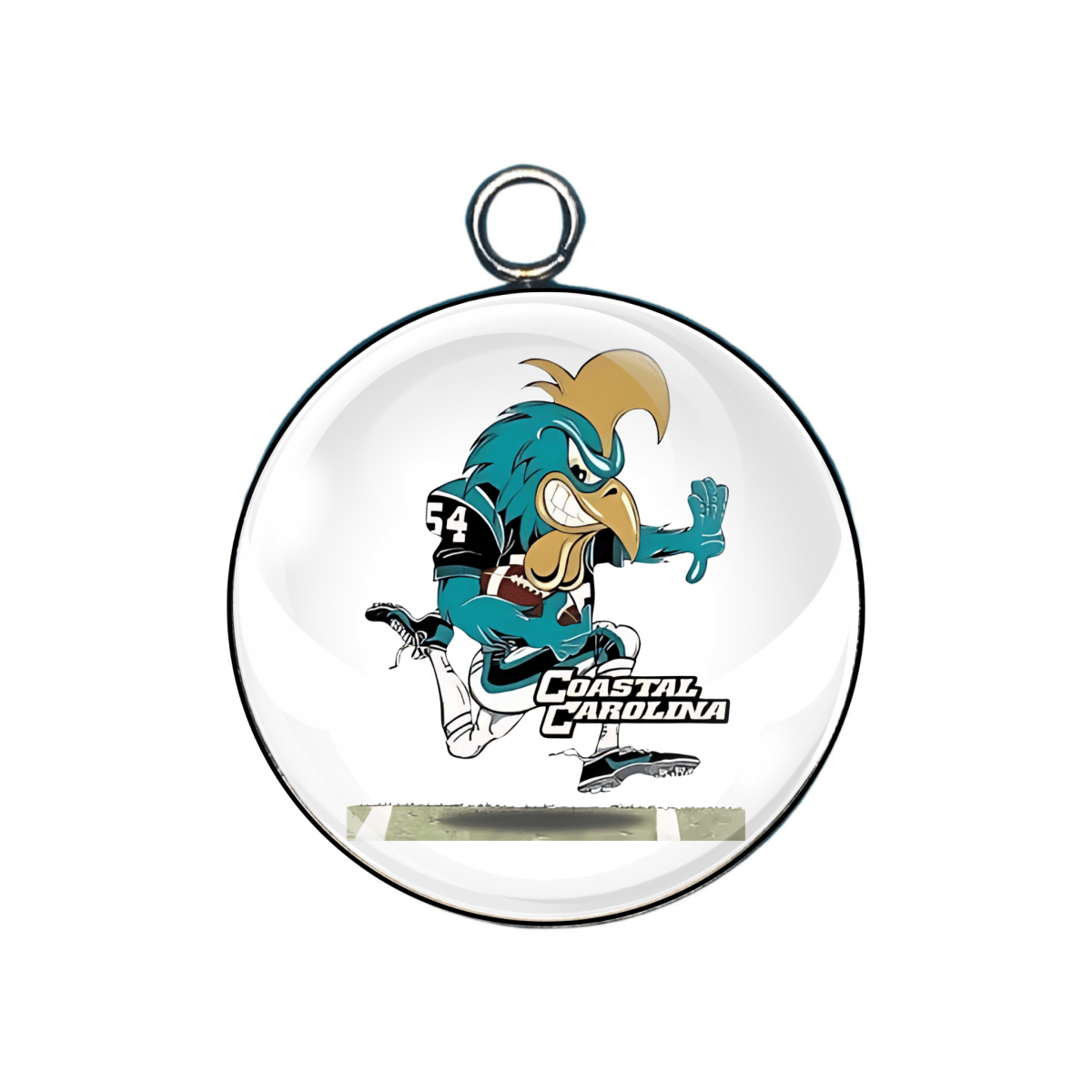 Coastal Carolina Chanticleers Glass Cabochon Charms