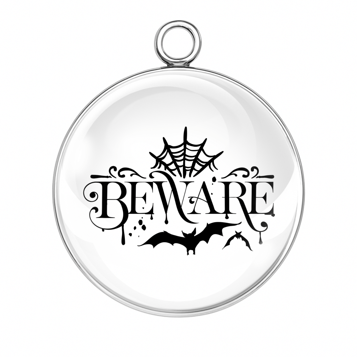 Style #5 – Beware with Spiderweb & Bats