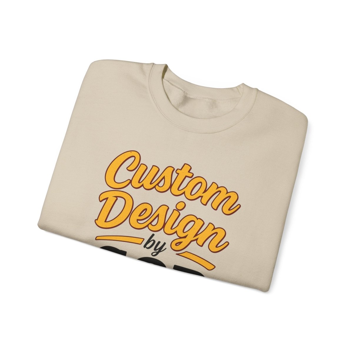 Custom Design by God Sweatshirt, Unisex Cozy Crewneck, Faith Inspired [...]