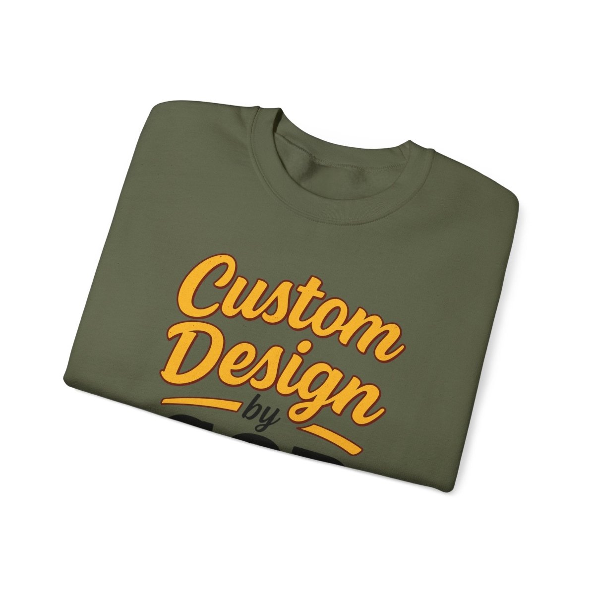 Custom Design by God Sweatshirt, Unisex Cozy Crewneck, Faith Inspired [...]
