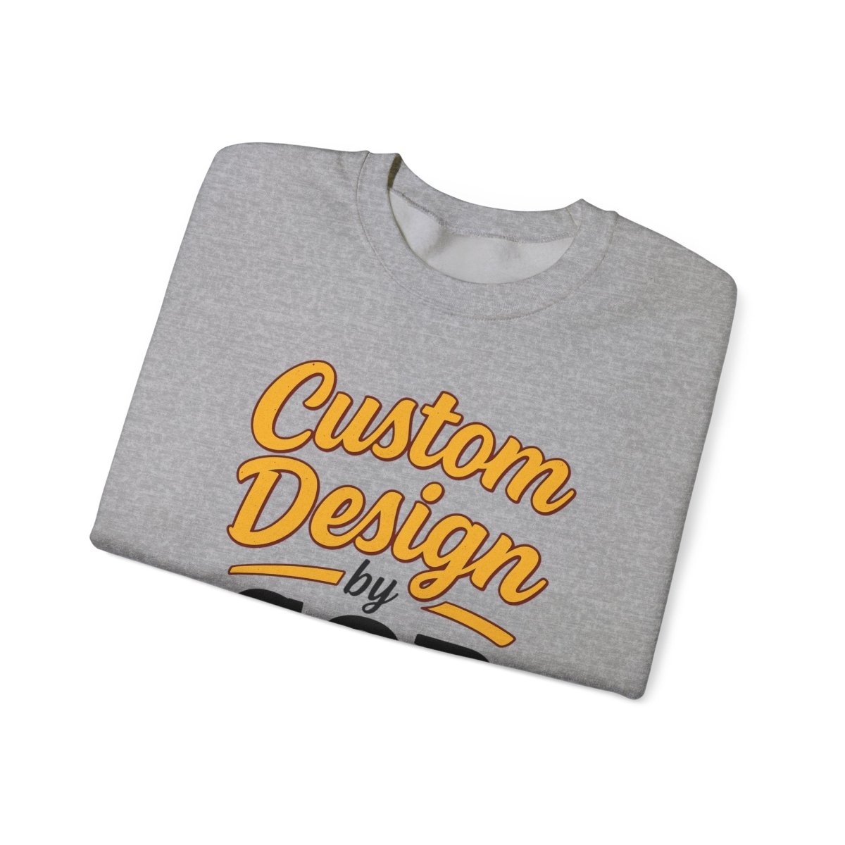 Custom Design by God Sweatshirt, Unisex Cozy Crewneck, Faith Inspired [...]