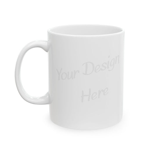 Custom Photo Ceramic Mug  | 11oz or 15oz | Free U.S. shipping • Made to order