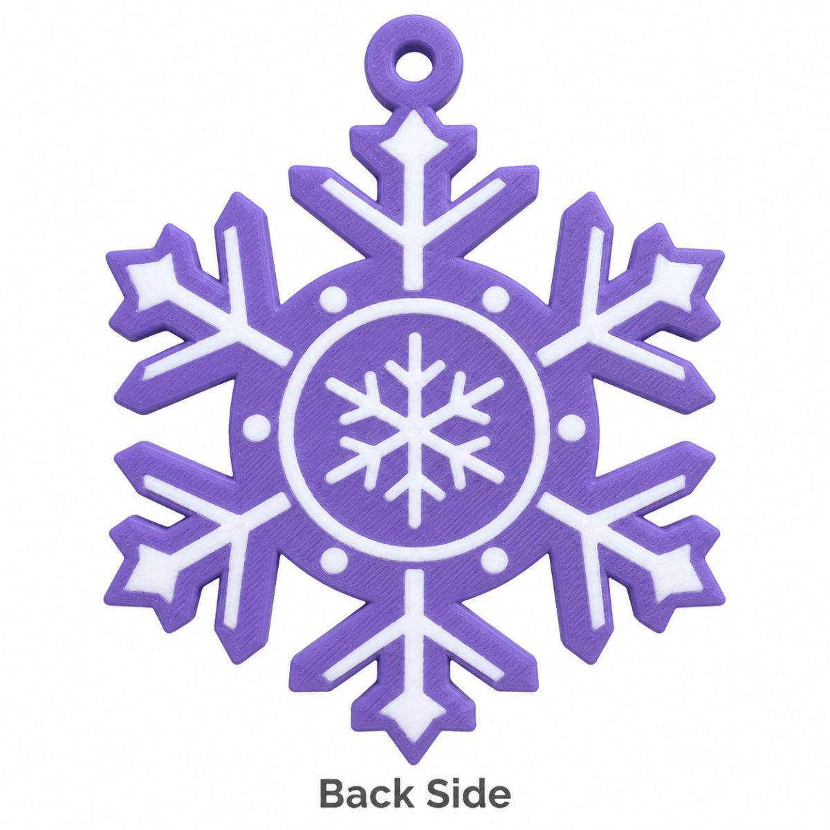 Custom Photo Snowflake Ornament
