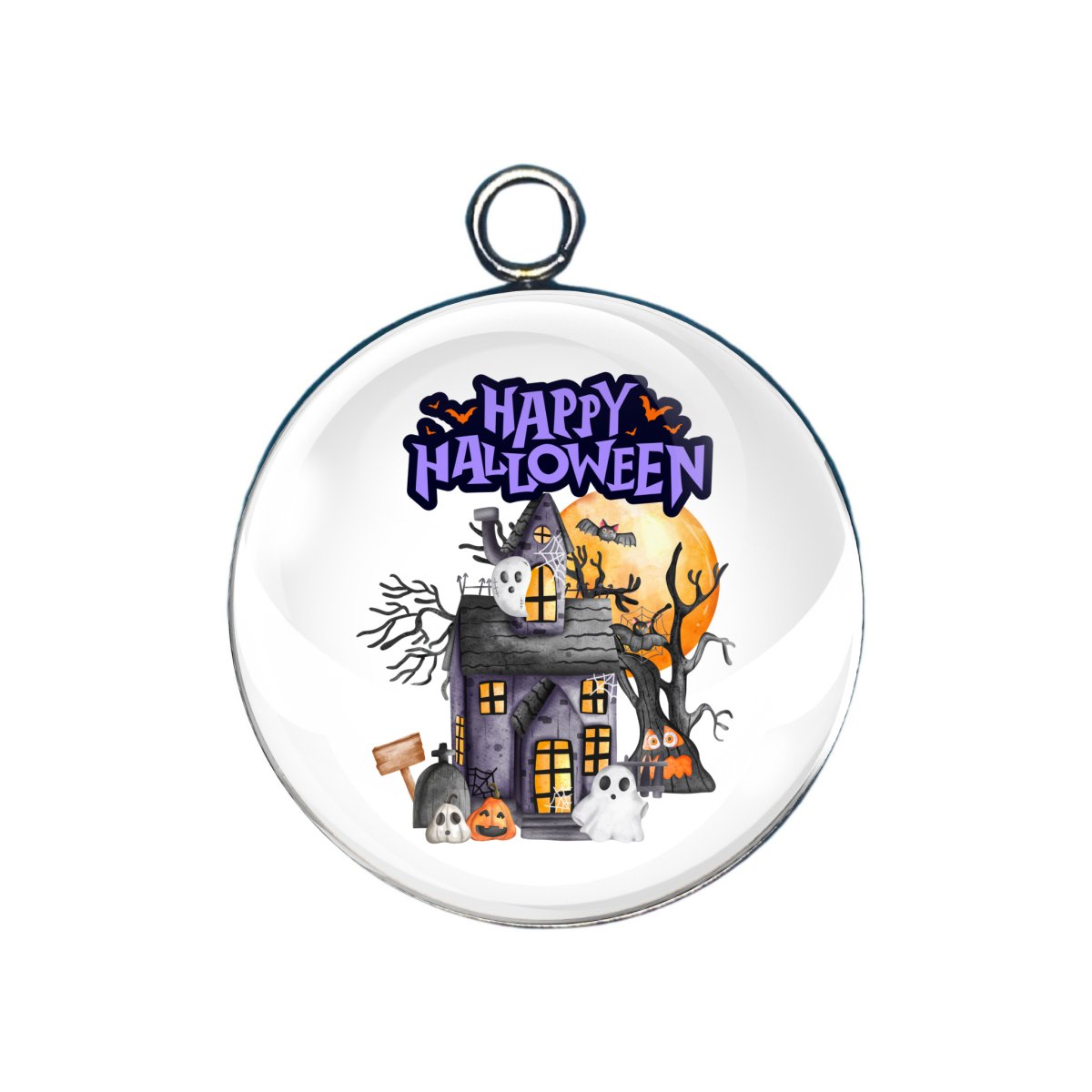 Cute Halloween Ghost Charms