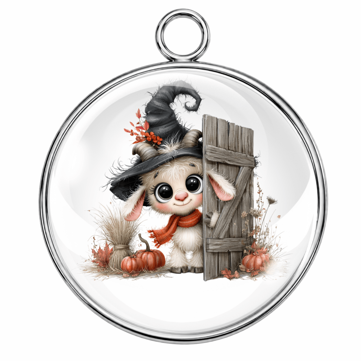 Cute Halloween Peeking Charms