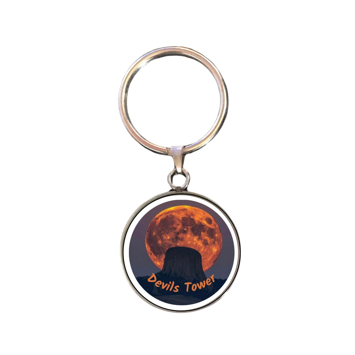 Devils tower keyring