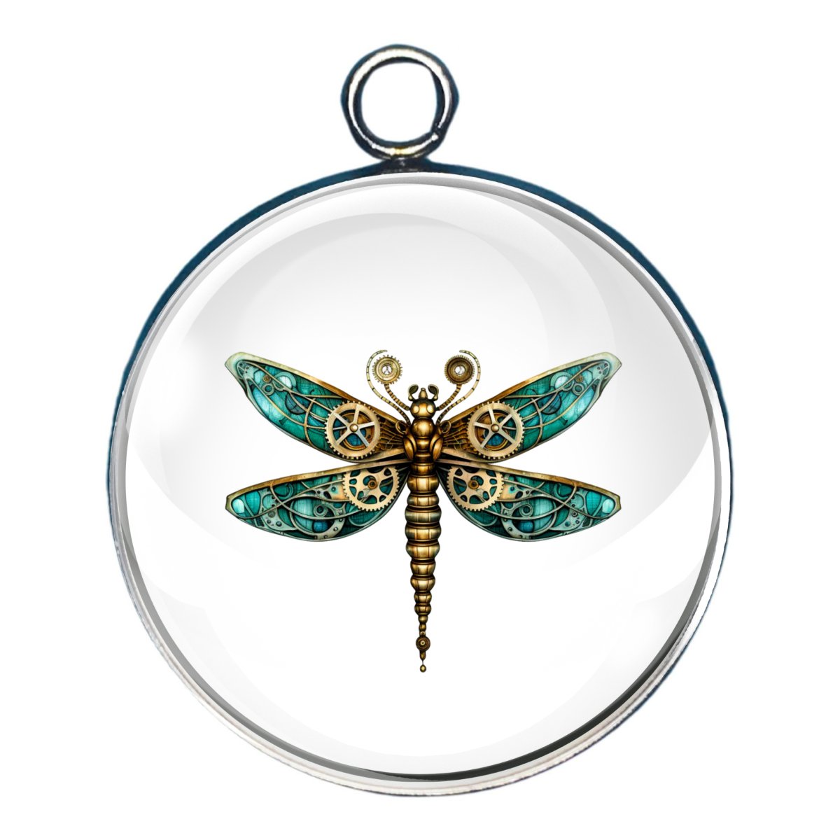 charm of a dragonfly - steampunk style