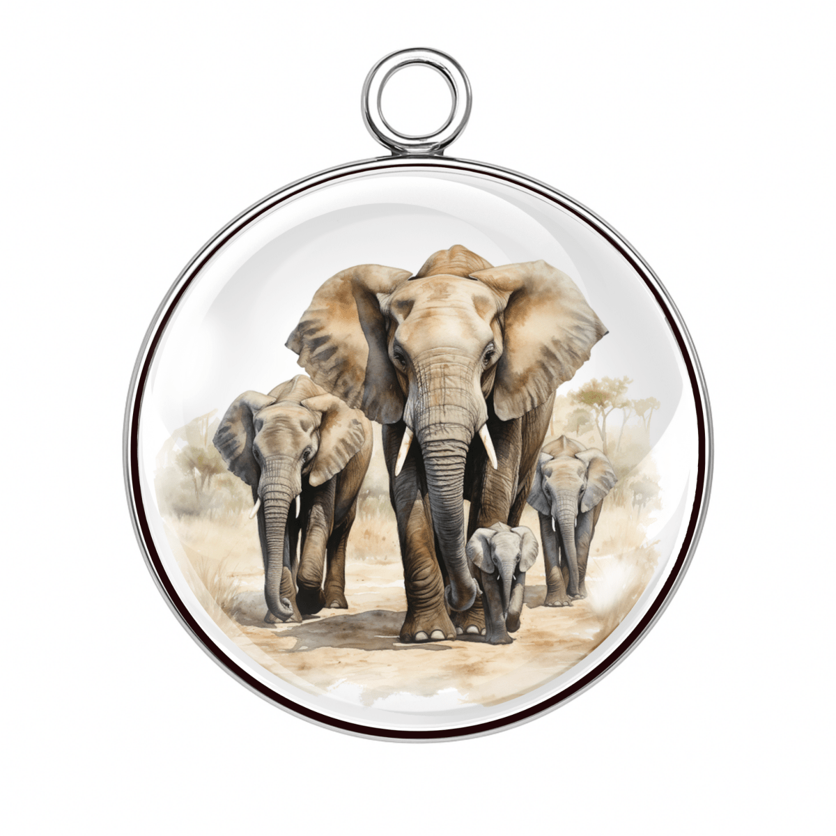 Elephants Everywhere! - Baby Elephant Charms | Rainbow, Safari, Sunset, Balloon