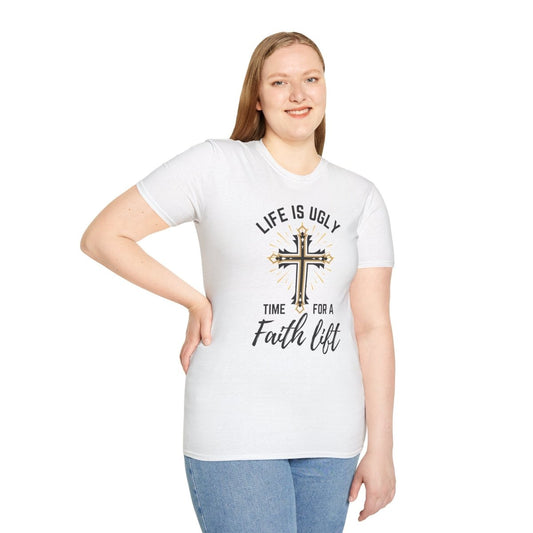 Faith Lift T-Shirt, Christian Tees, Religious Gift