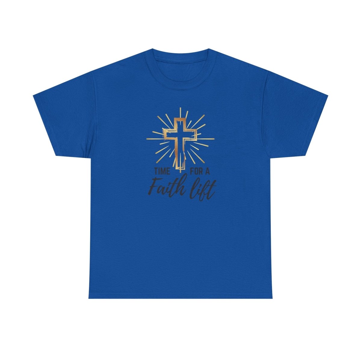 Faith Lift Unisex Heavy Cotton T-Shirt for Spiritual Soul Seekers