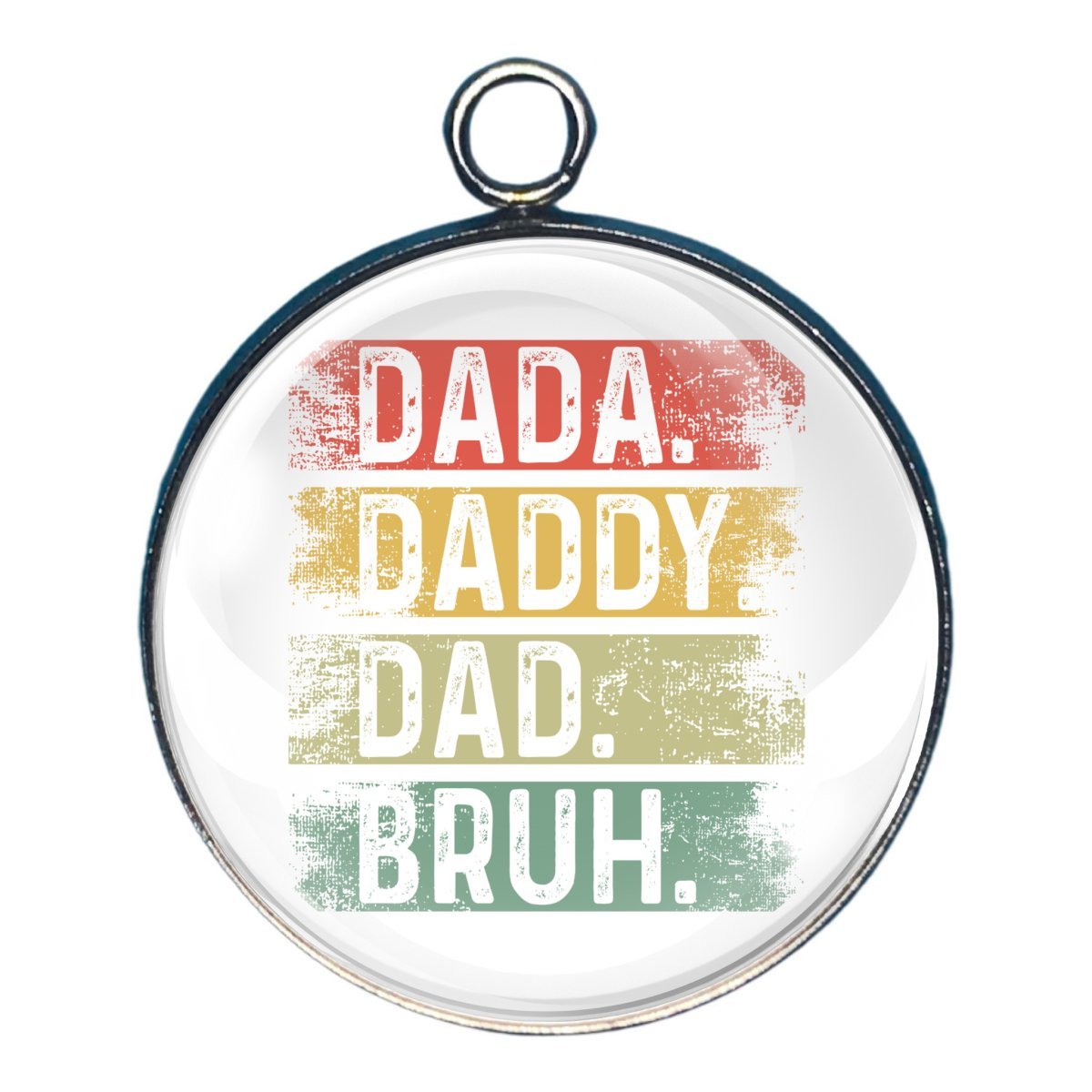 Father's Day Glass Cabochon Charms