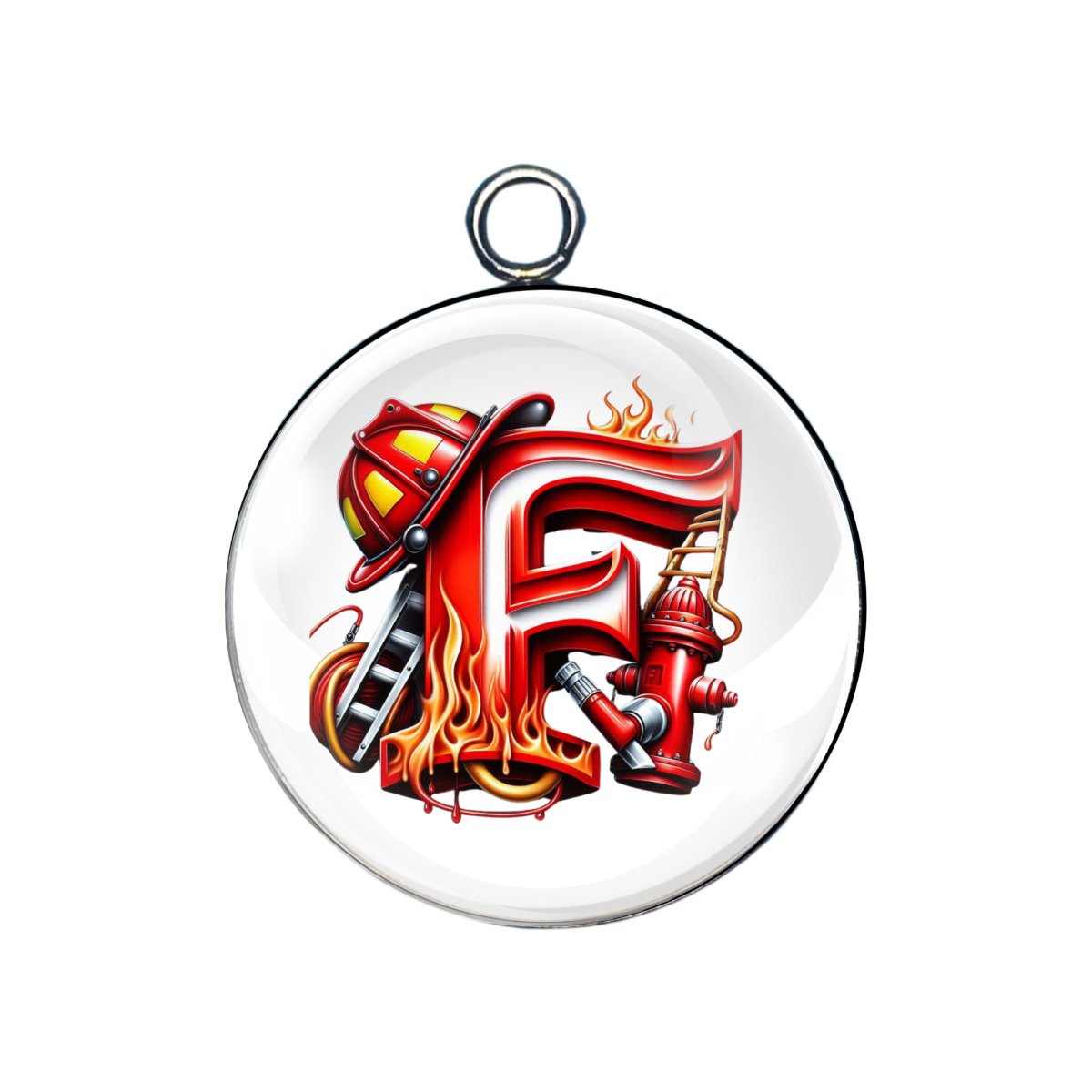 F-Firehouse alphabet charms