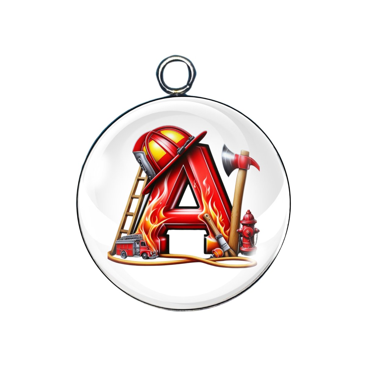  A - Firehouse alphabet charms