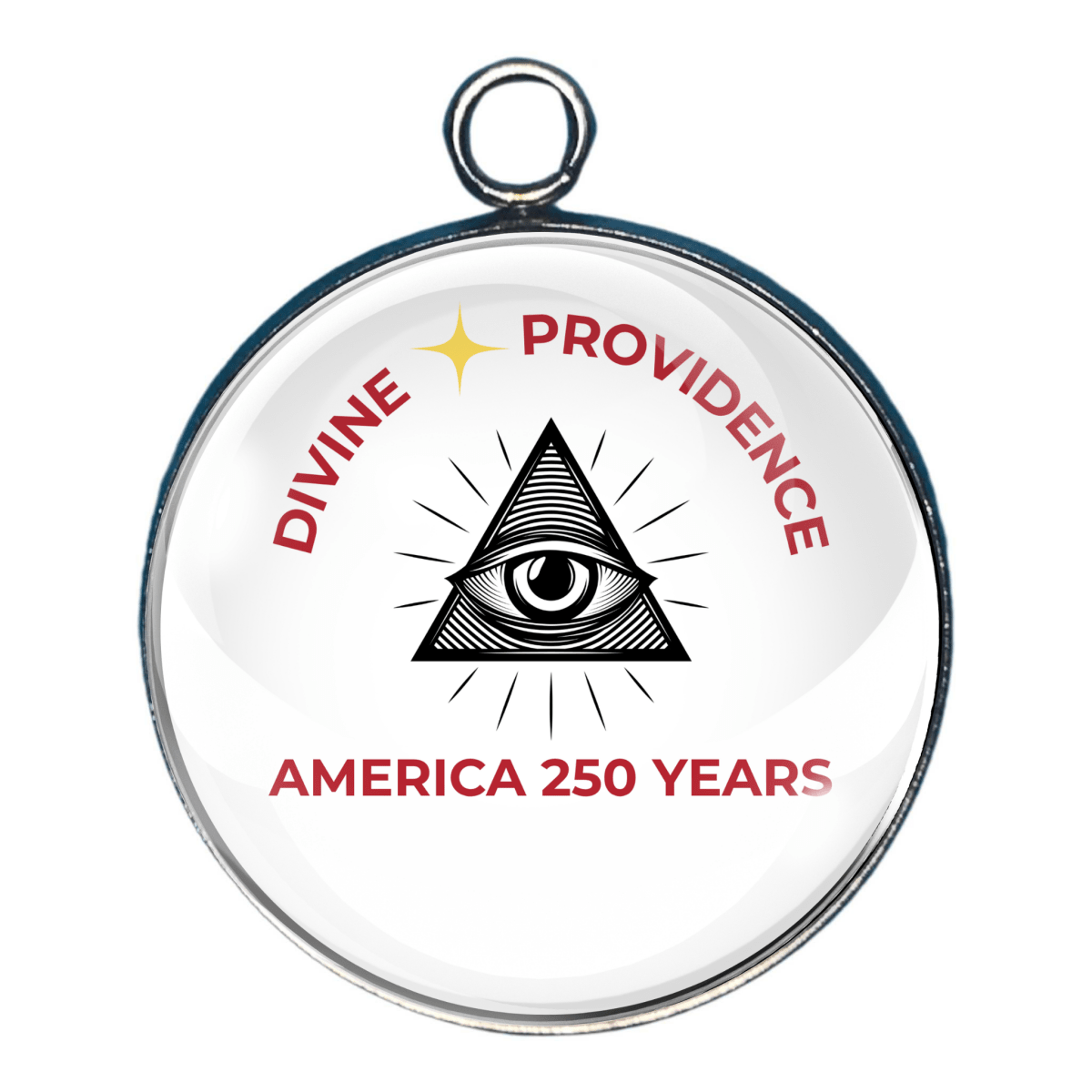 Divine Providence America 250 commemorative charm