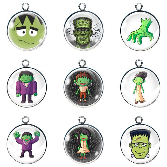 Frankenstein Cartoon Charms