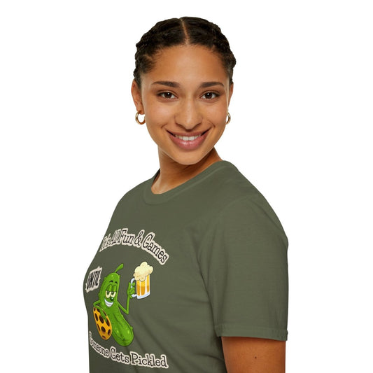 Funny PickleBall Unisex T-Shirt