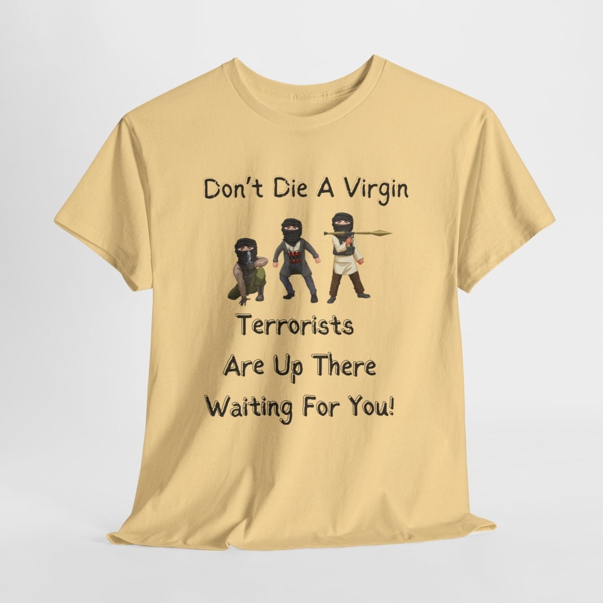 Funny Unisex Tee - Don't die a virgin