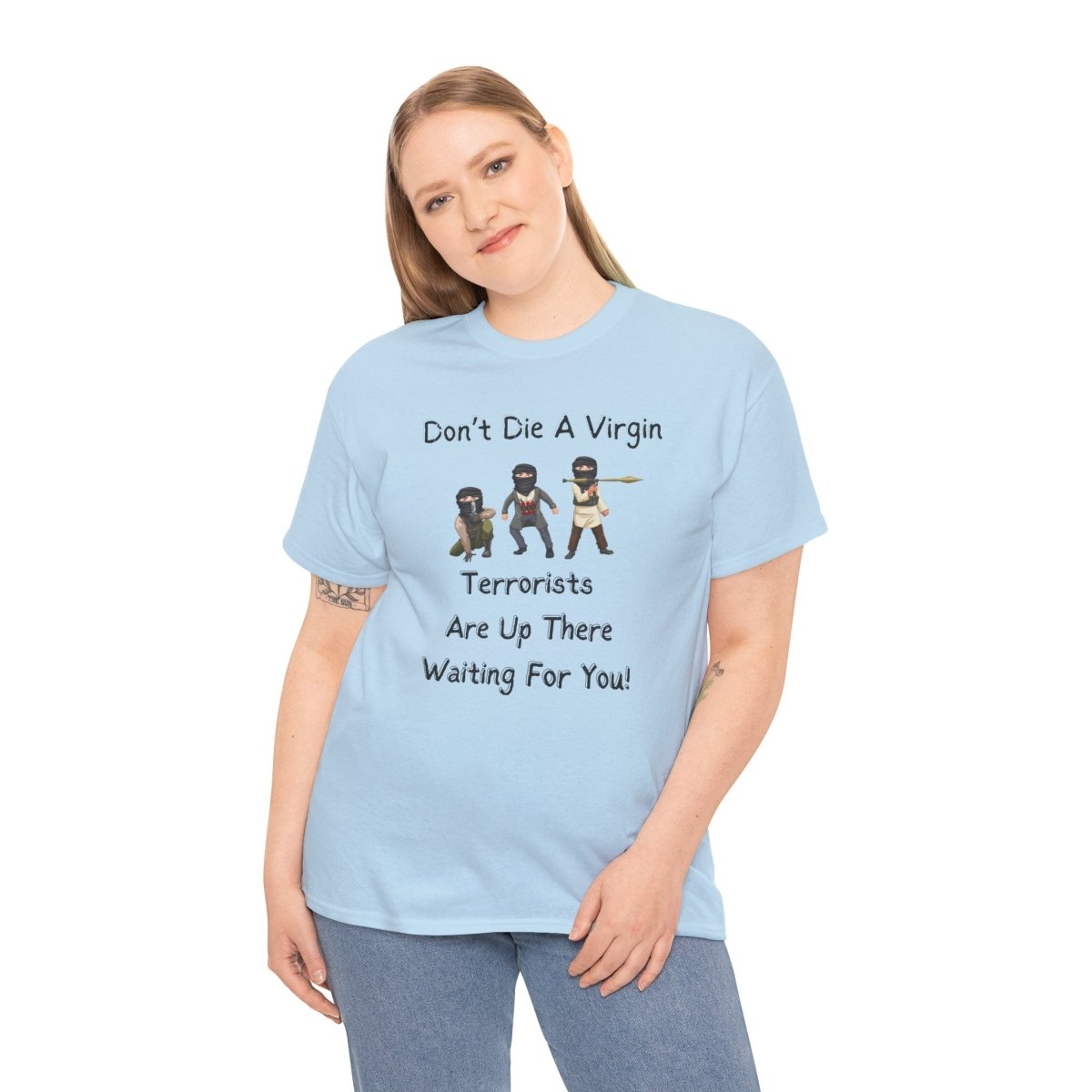 Funny Unisex Tee - Don't die a virgin