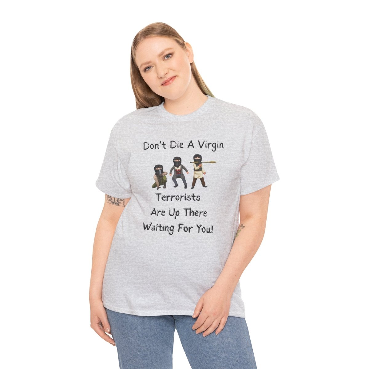 Funny Unisex Tee - Don't die a virgin