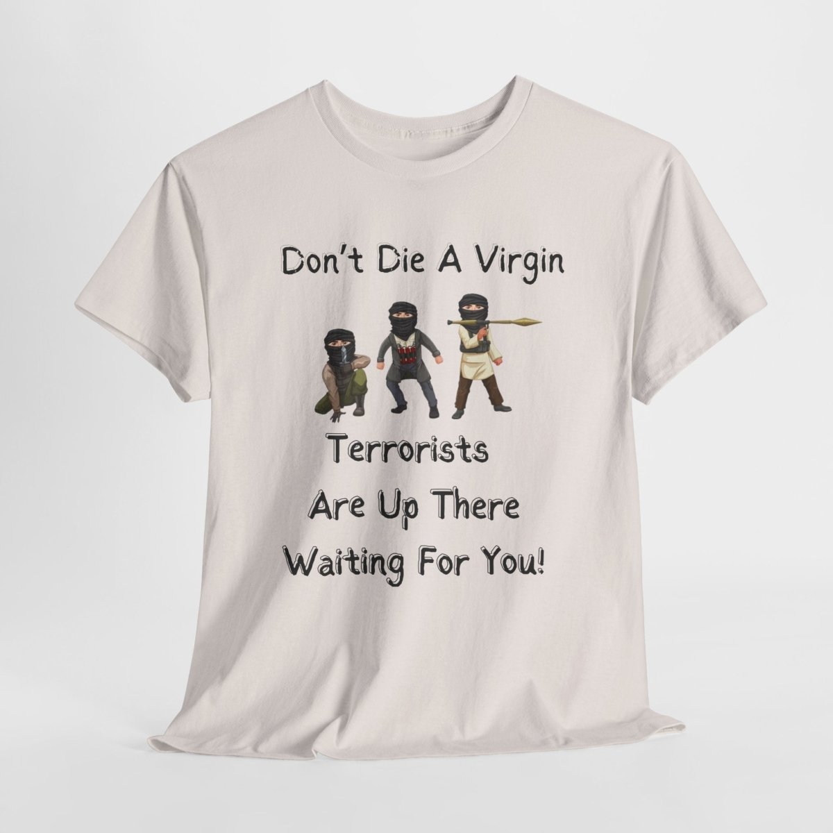 Funny Unisex Tee - Don't die a virgin