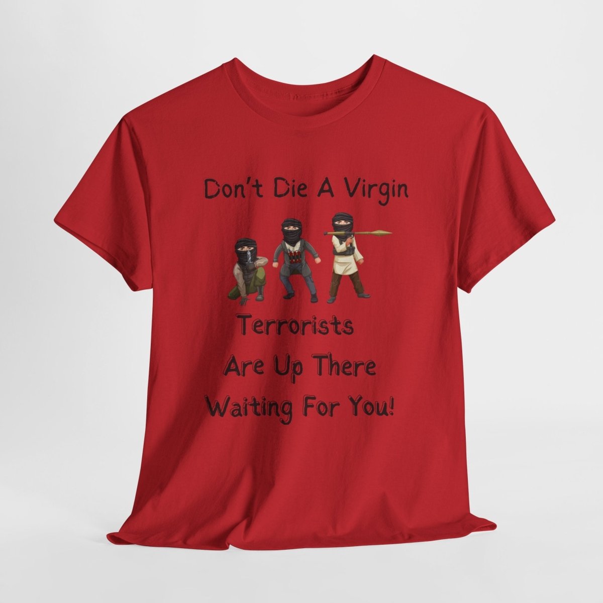 Funny Unisex Tee - Don't die a virgin