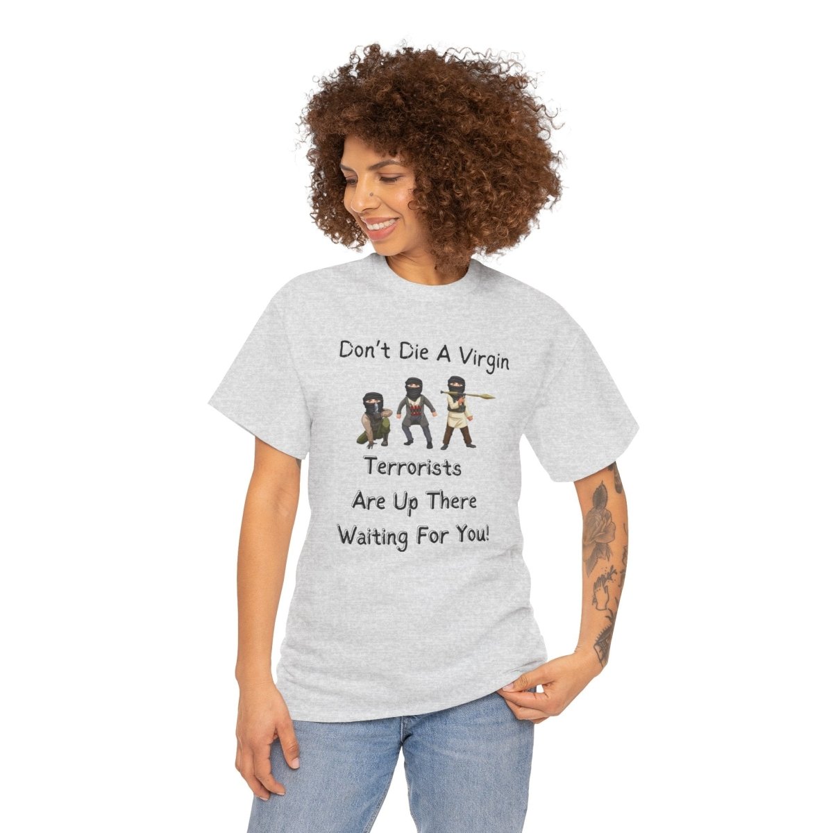 Funny Unisex Tee - Don't die a virgin