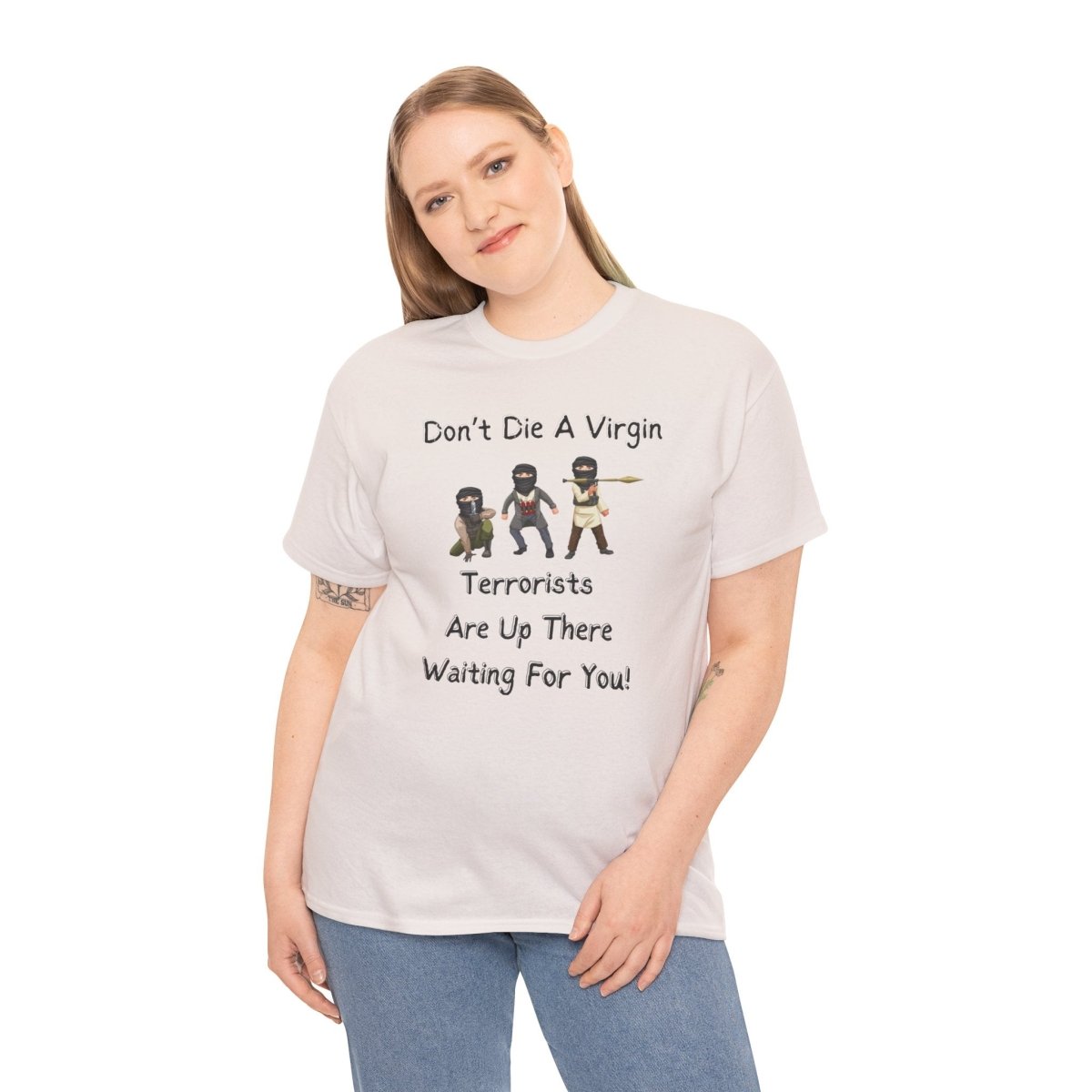 Funny Unisex Tee - Don't die a virgin