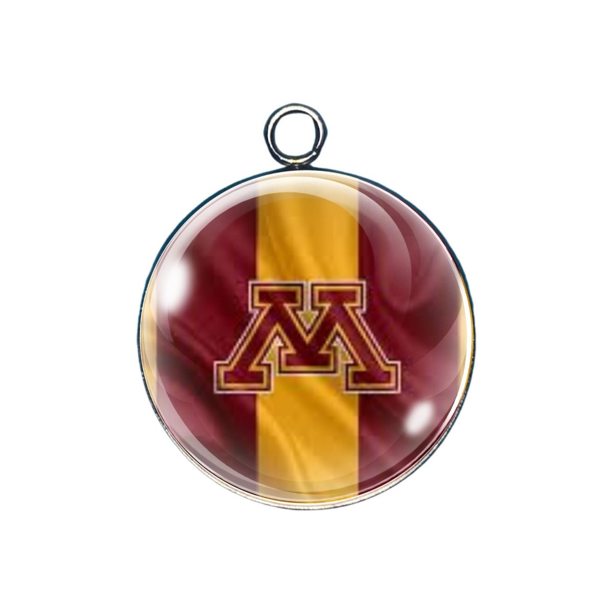 gopher glass cabochon charm