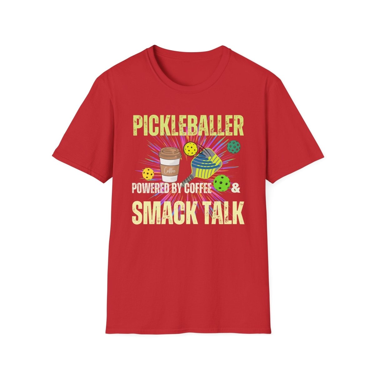 Graphic T-Shirt with Pickleballer Smack Talk Design