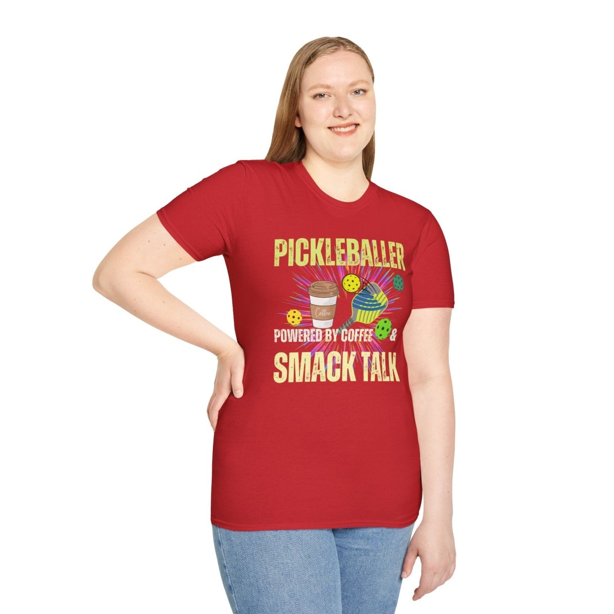 Graphic T-Shirt with Pickleballer Smack Talk Design