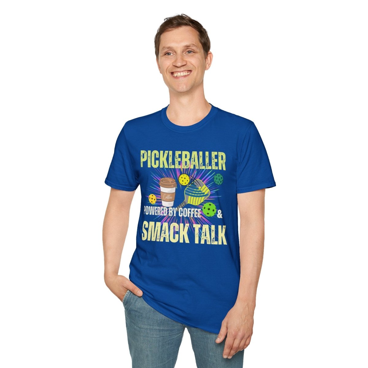 Graphic T-Shirt with Pickleballer Smack Talk Design