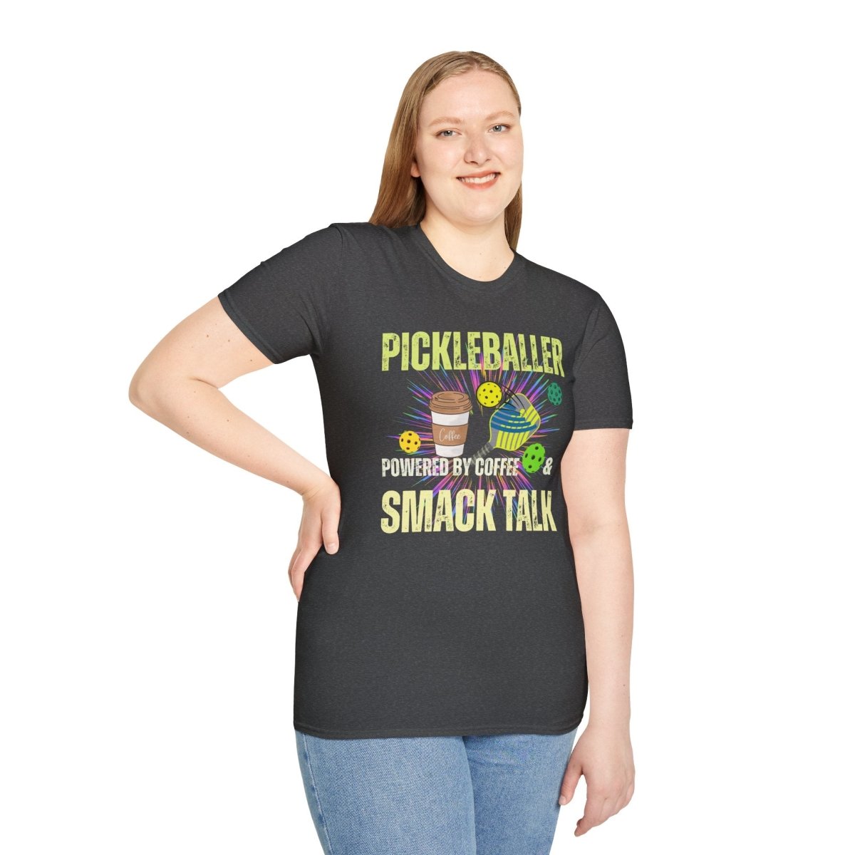 Graphic T-Shirt with Pickleballer Smack Talk Design