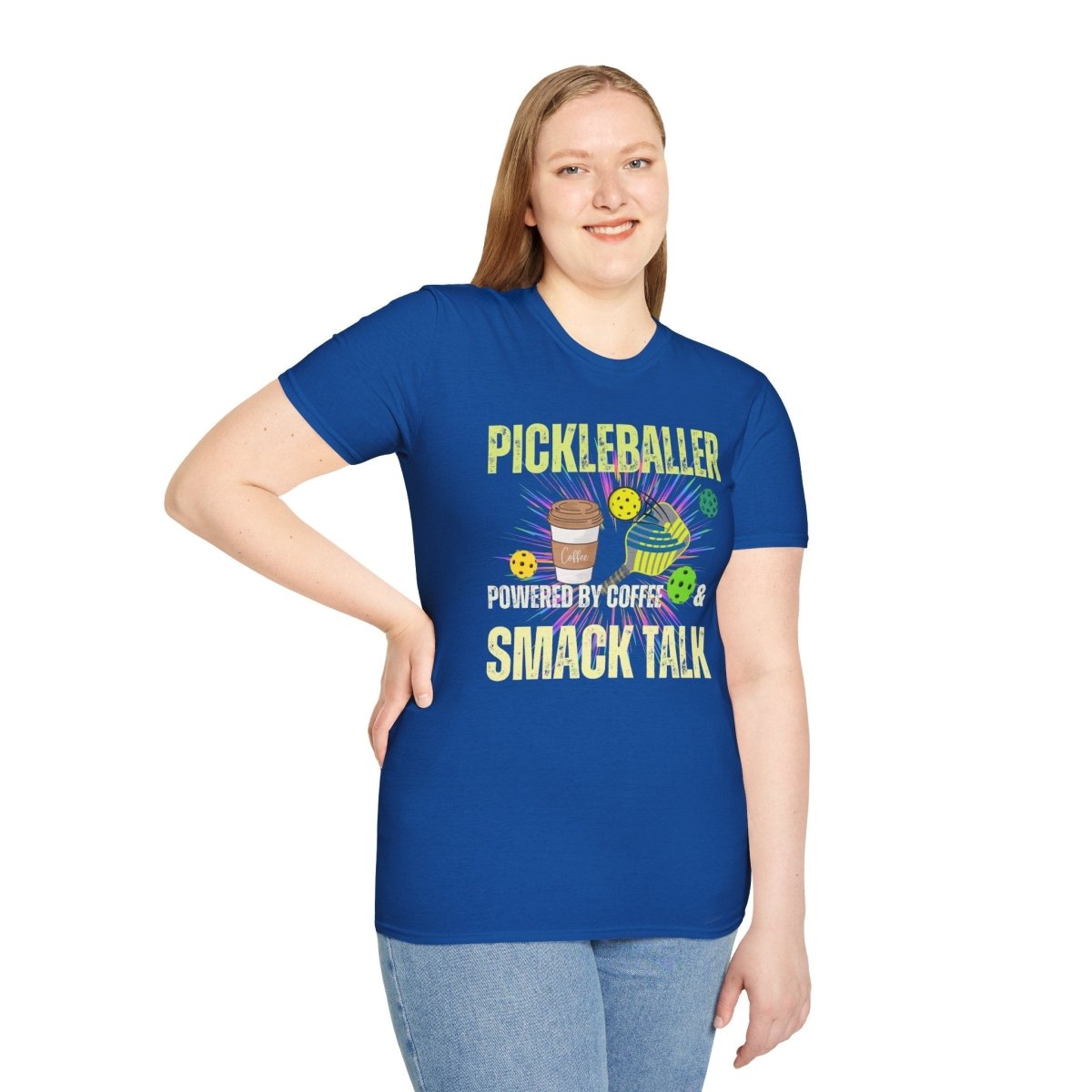 Graphic T-Shirt with Pickleballer Smack Talk Design