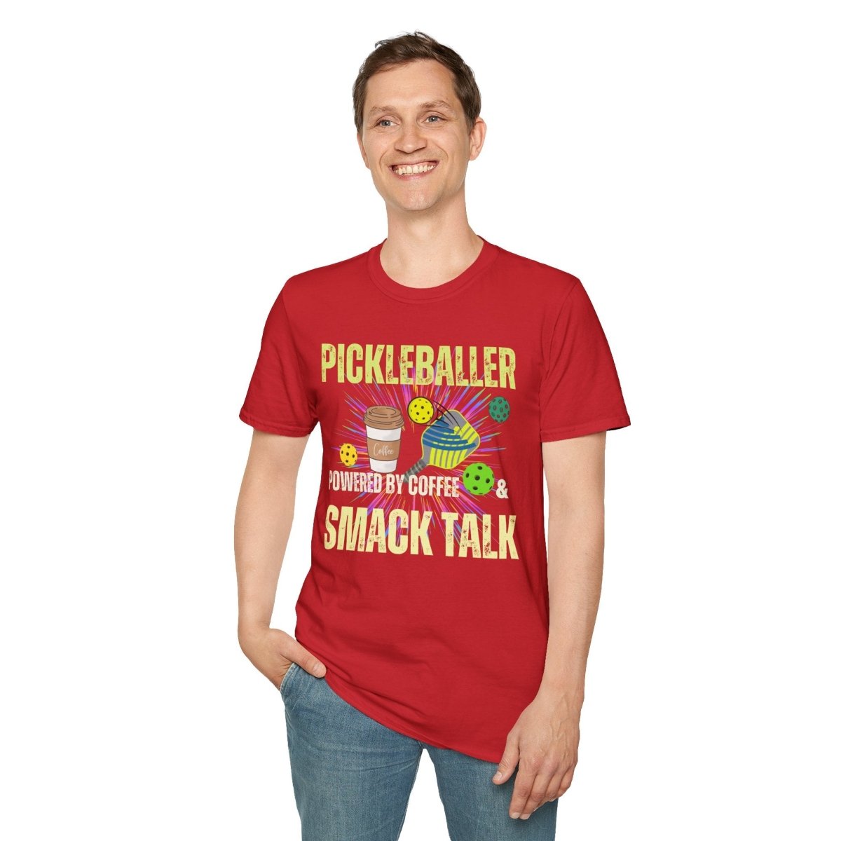 Graphic T-Shirt with Pickleballer Smack Talk Design