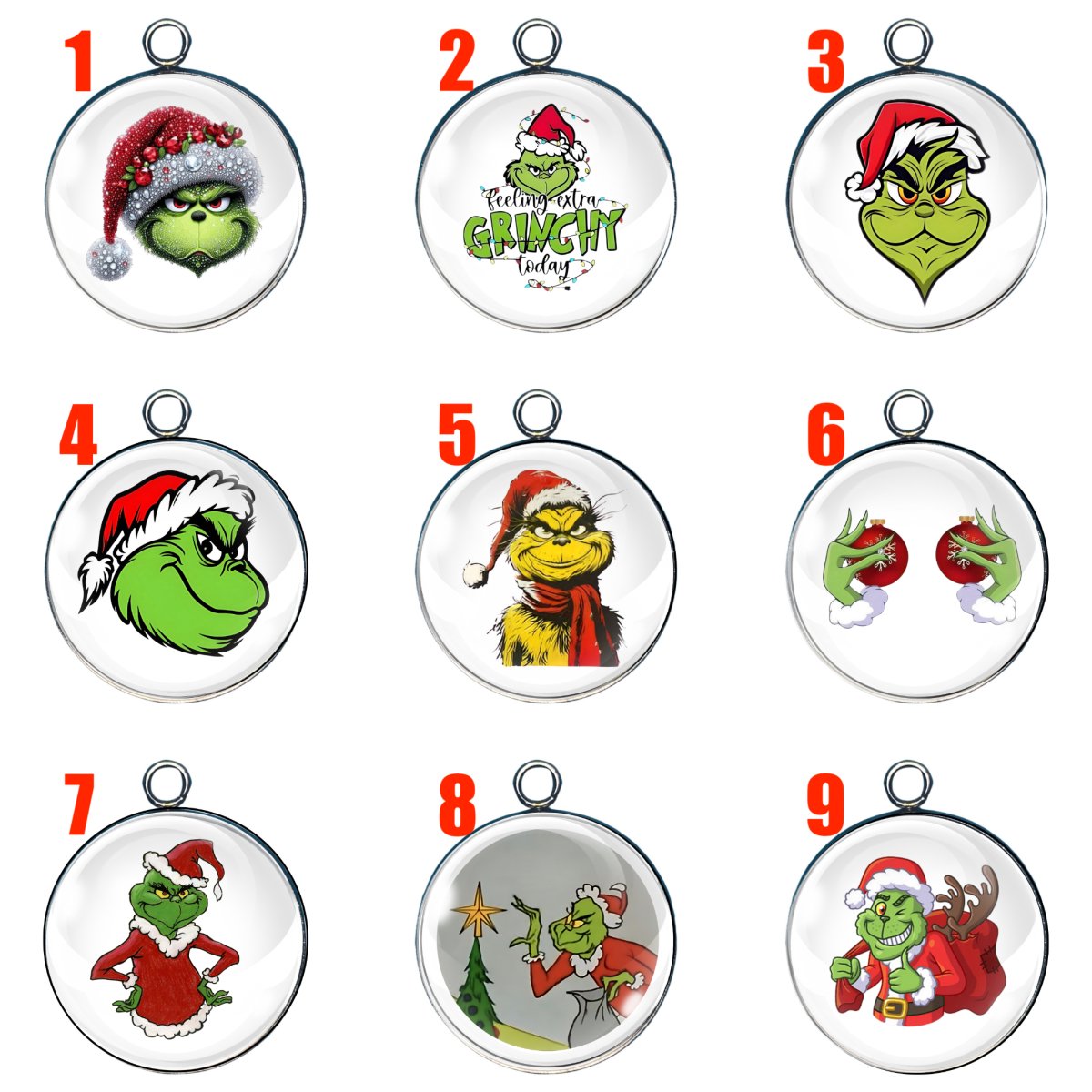 Grinch Charms