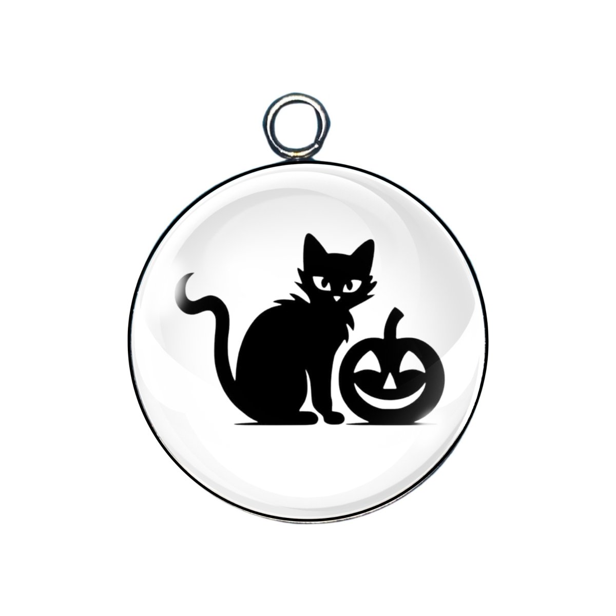 Halloween Glass Cabochon Charms