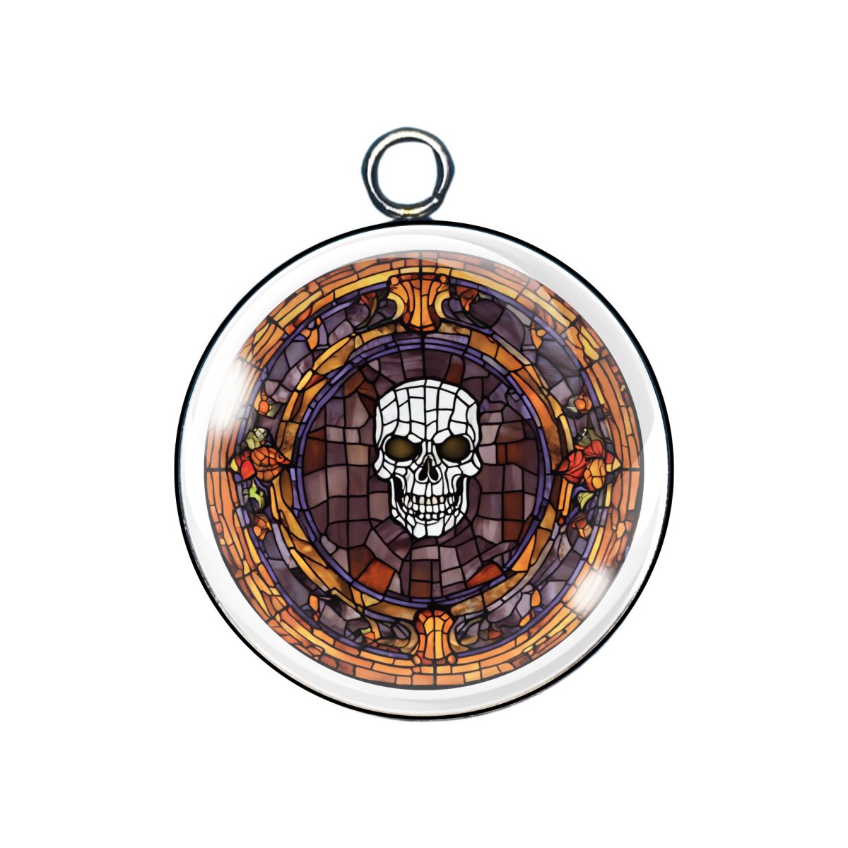 Halloween Stained Glass Charms