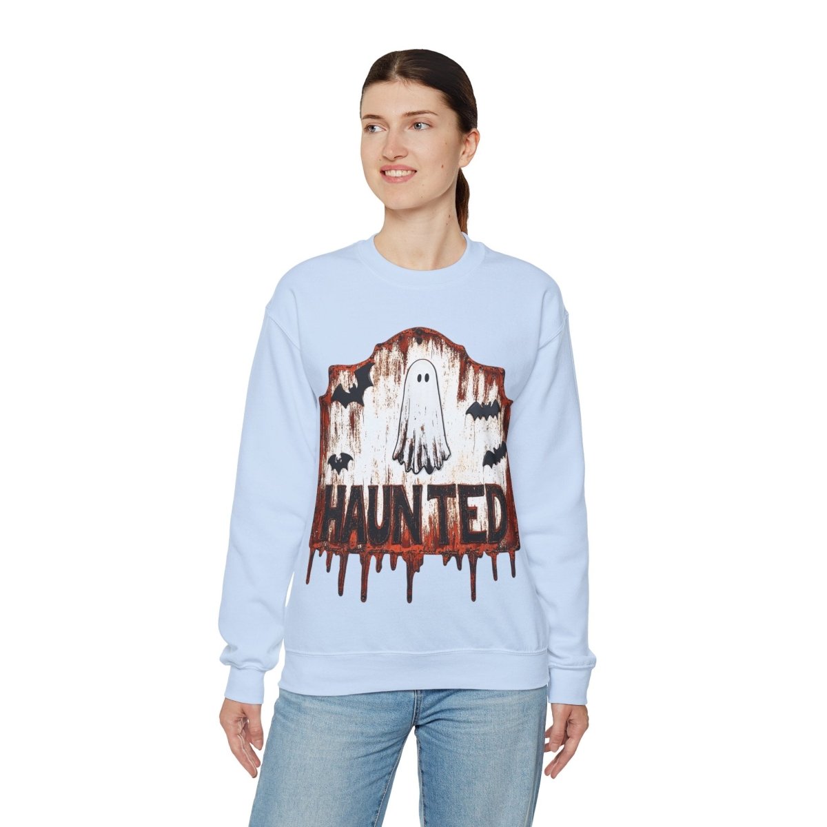 Haunted  Unisex Heavy Blend™ Crewneck Sweatshirt