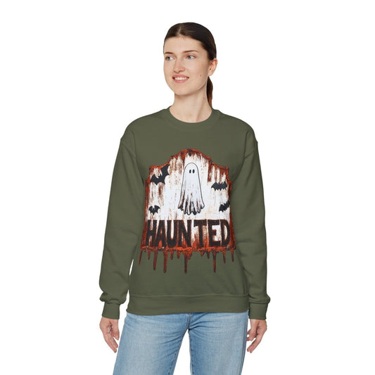 Haunted  Unisex Heavy Blend™ Crewneck Sweatshirt