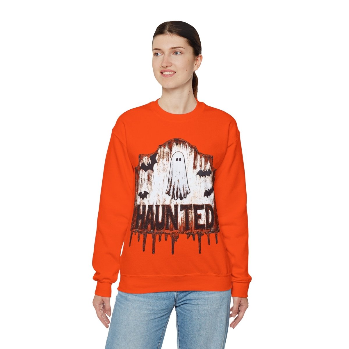 Haunted  Unisex Heavy Blend™ Crewneck Sweatshirt