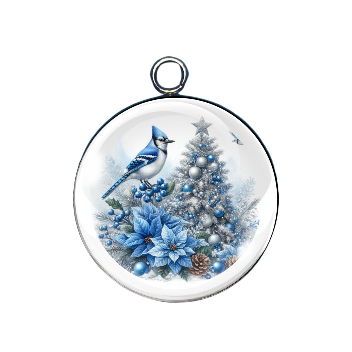 Holiday Bird Charms